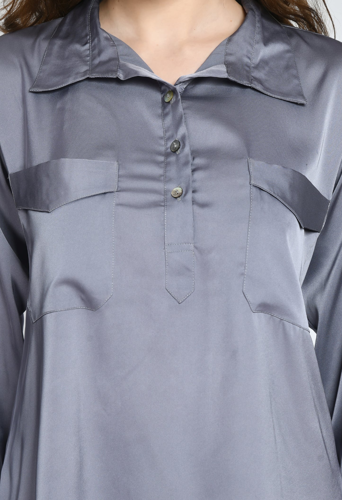 Tia Satin blouse