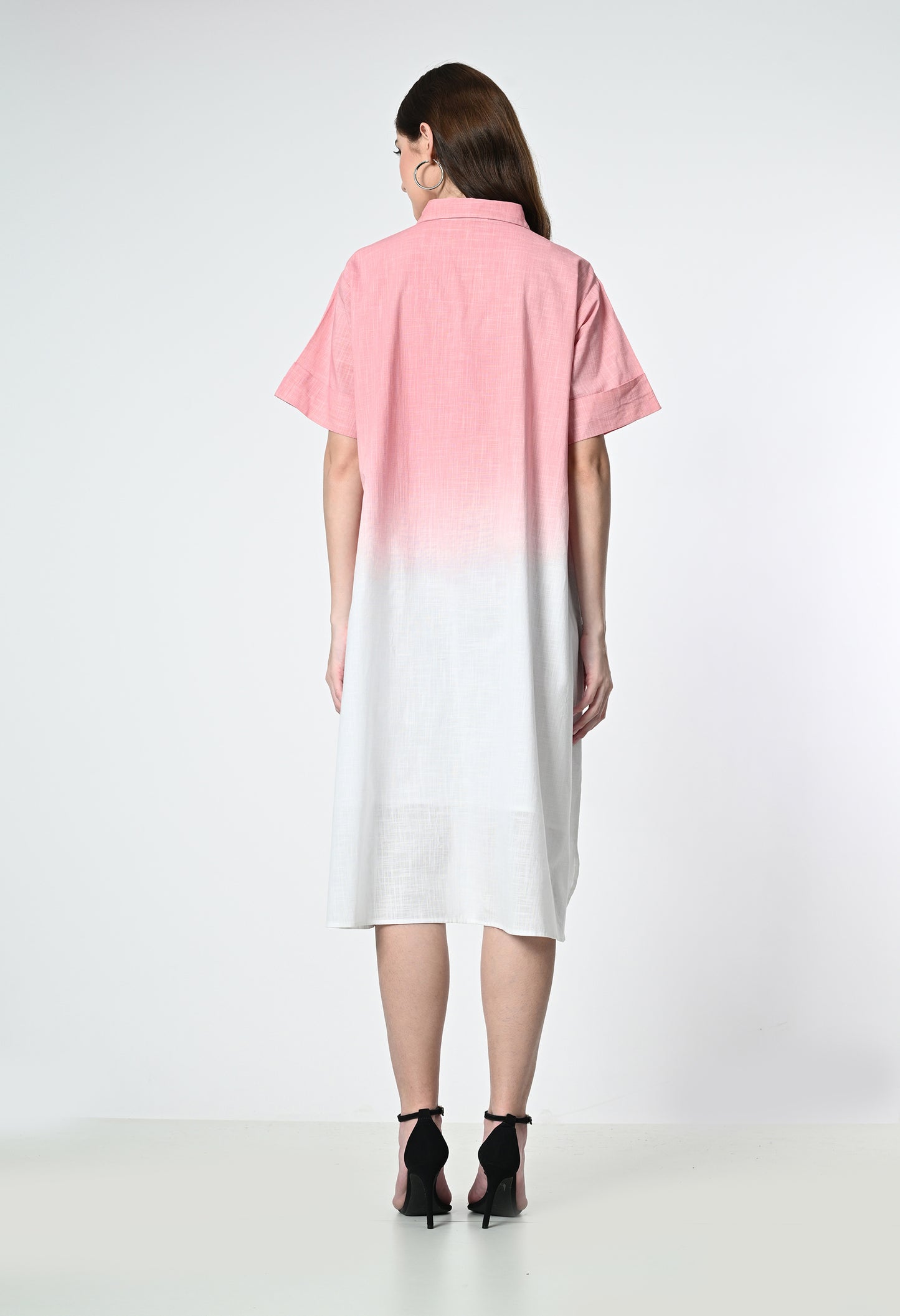 Daisy Dip Linen Dress