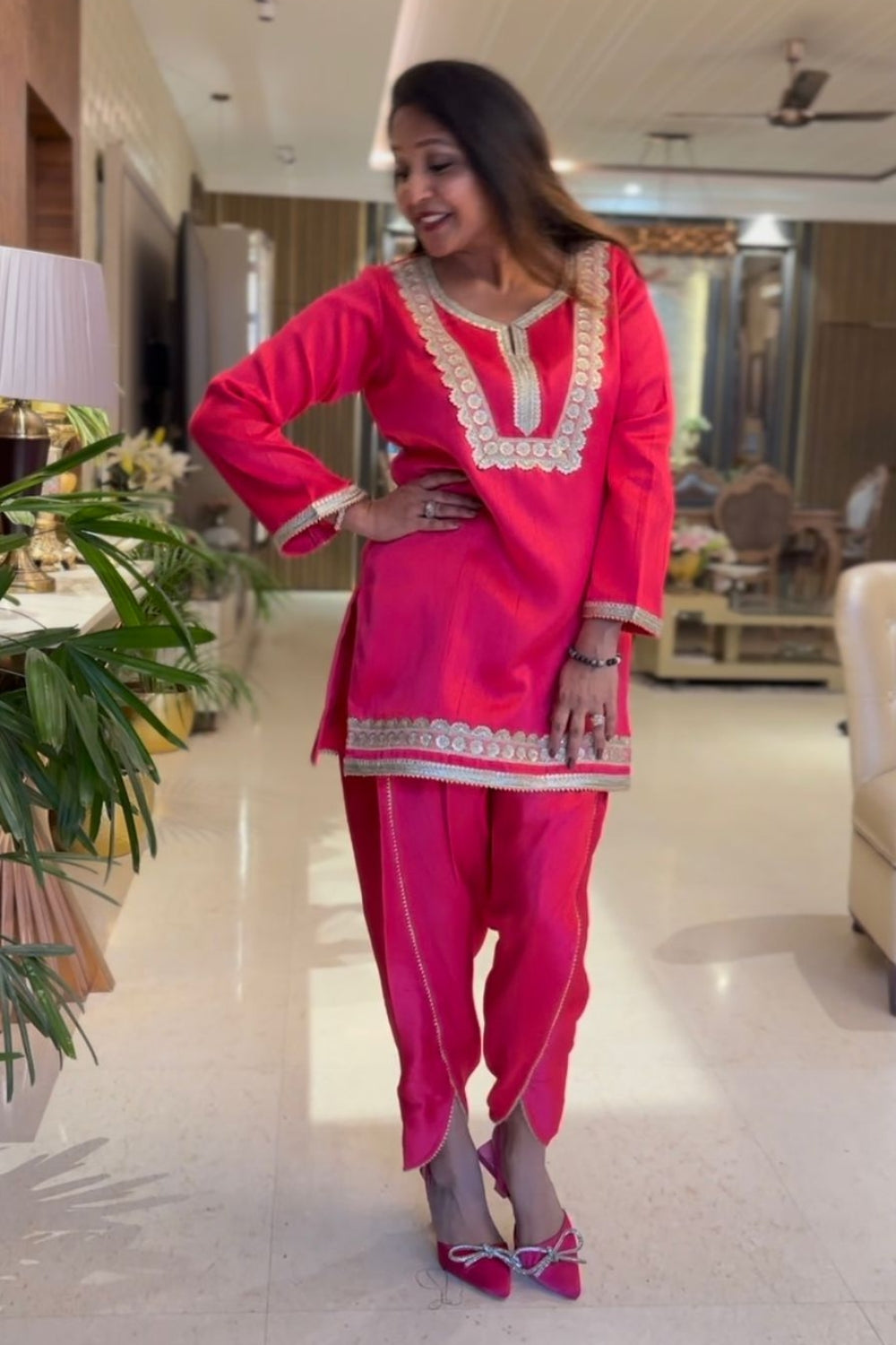 Arya Kurti Tulip Pants Set
