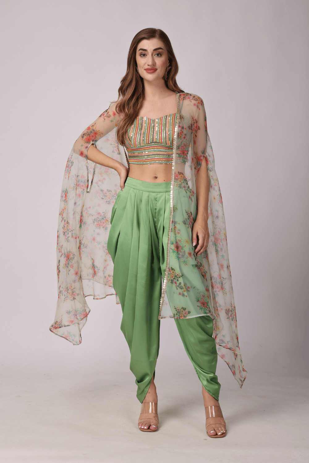 Afsana Cape Set