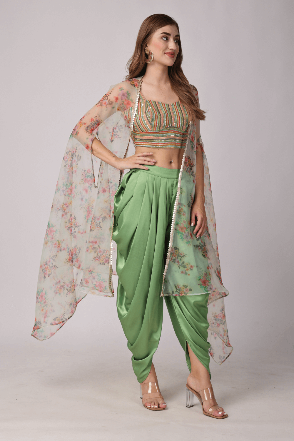 Afsana Cape Set