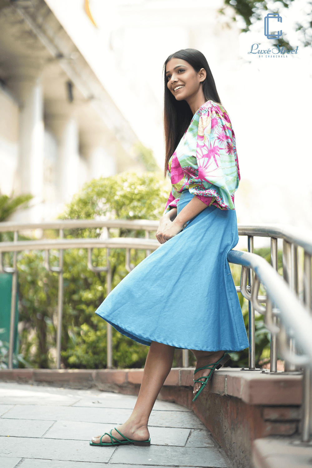 Plumeria skirt