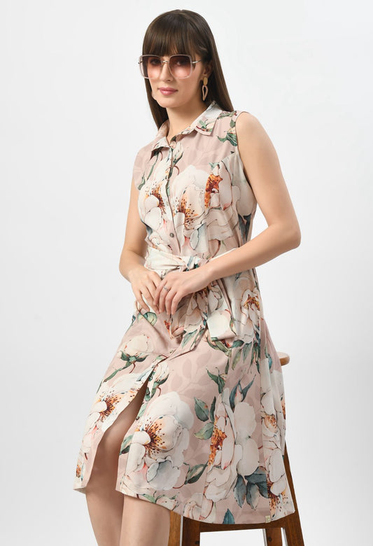 Daffodil Floral cotton dress