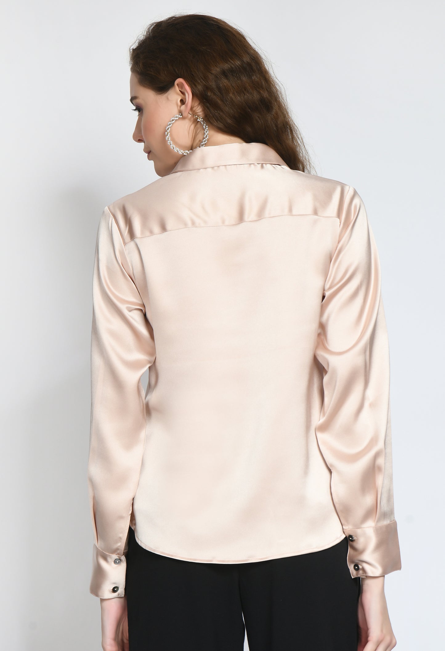 Juliet full sleeve satin shirt