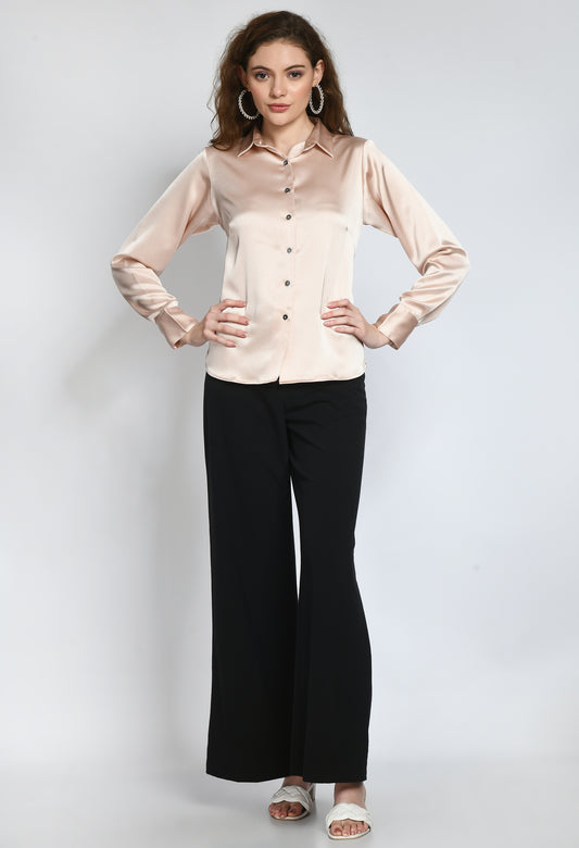 Juliet full sleeve satin shirt