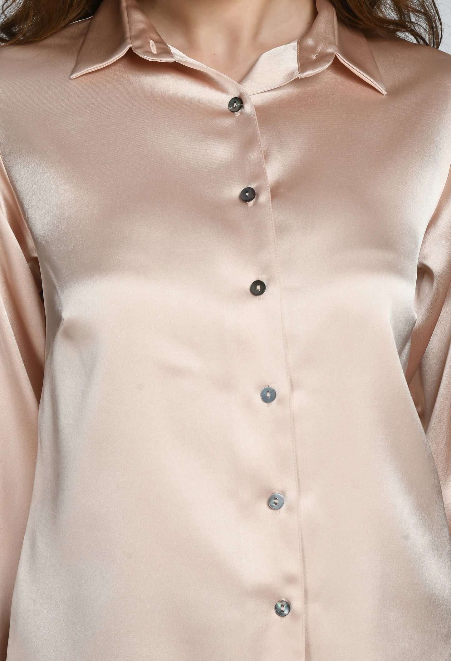 Juliet full sleeve satin shirt